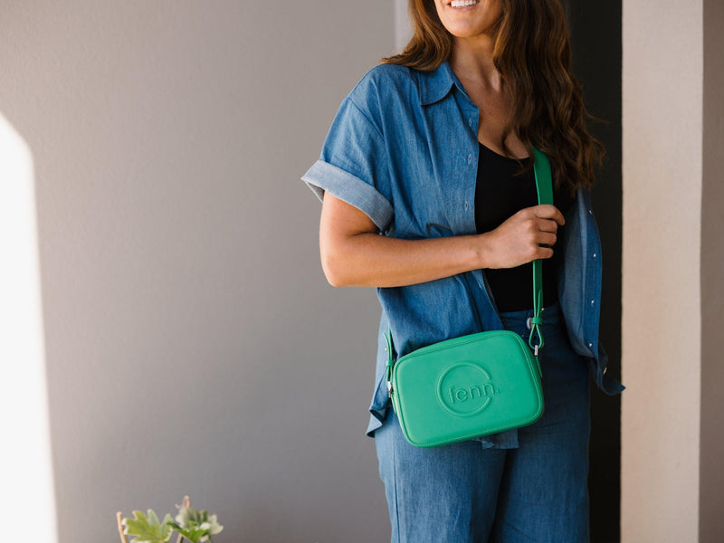 Crossbody Collection - Green - Thirsdaze