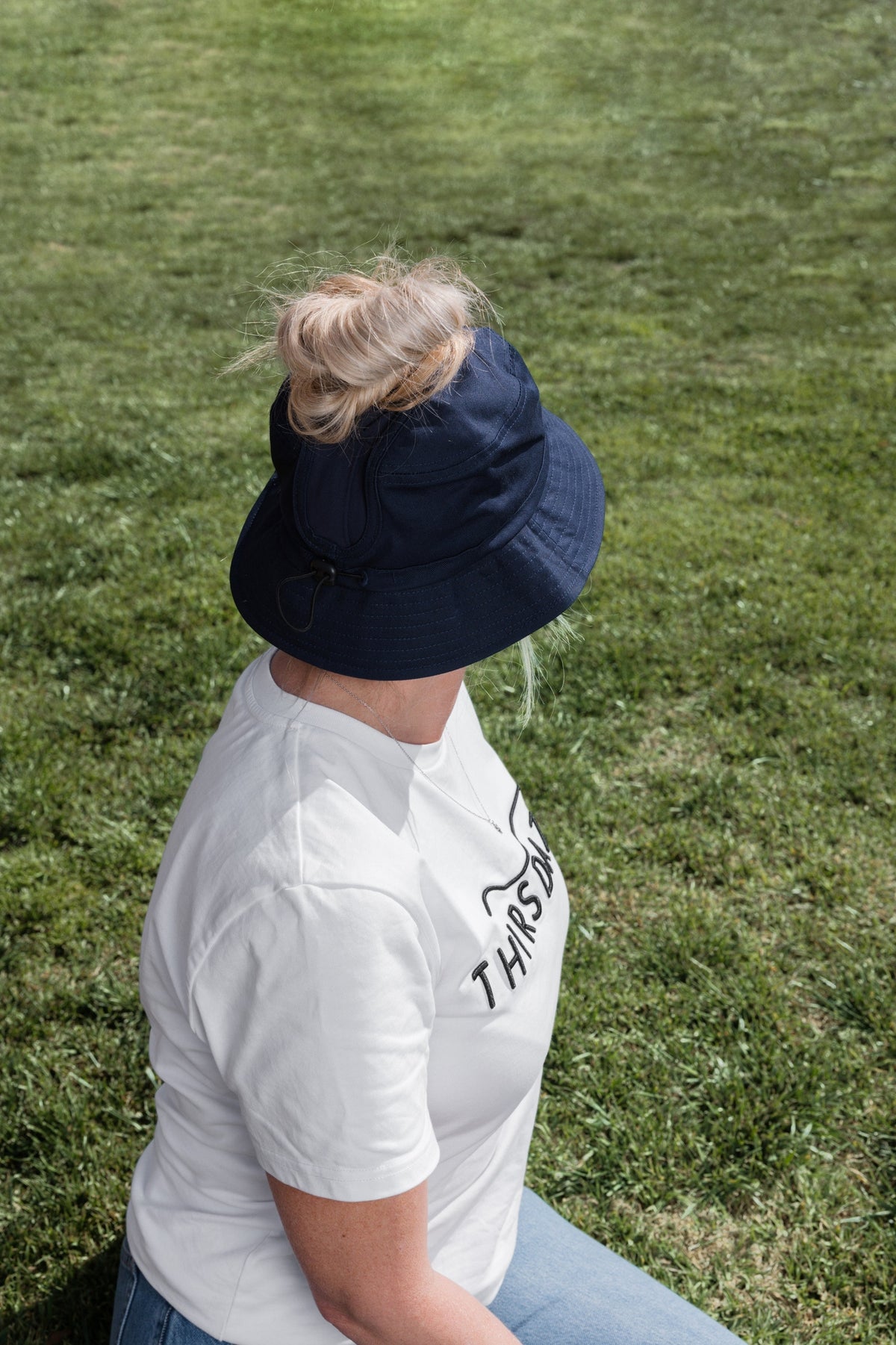 Hylani Ponytail Bucket Hat