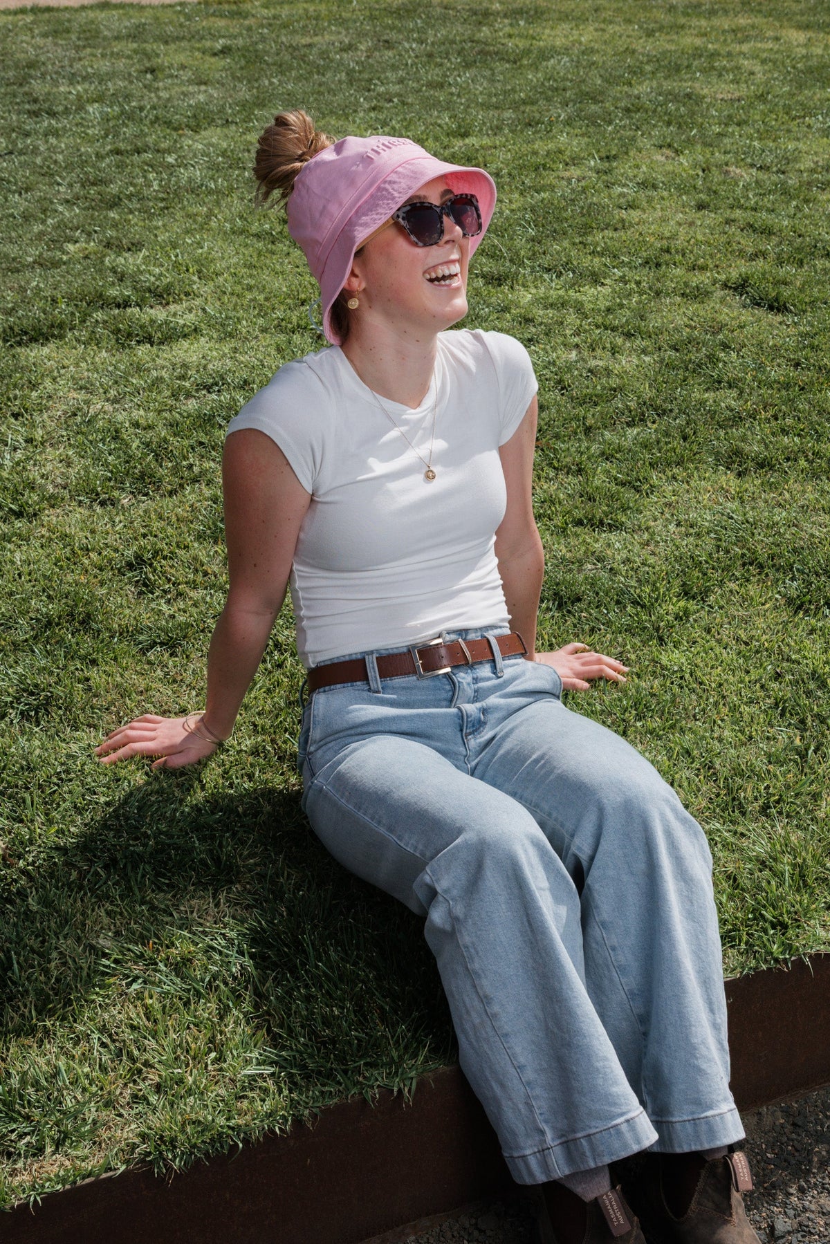 Hylani Ponytail Bucket Hat