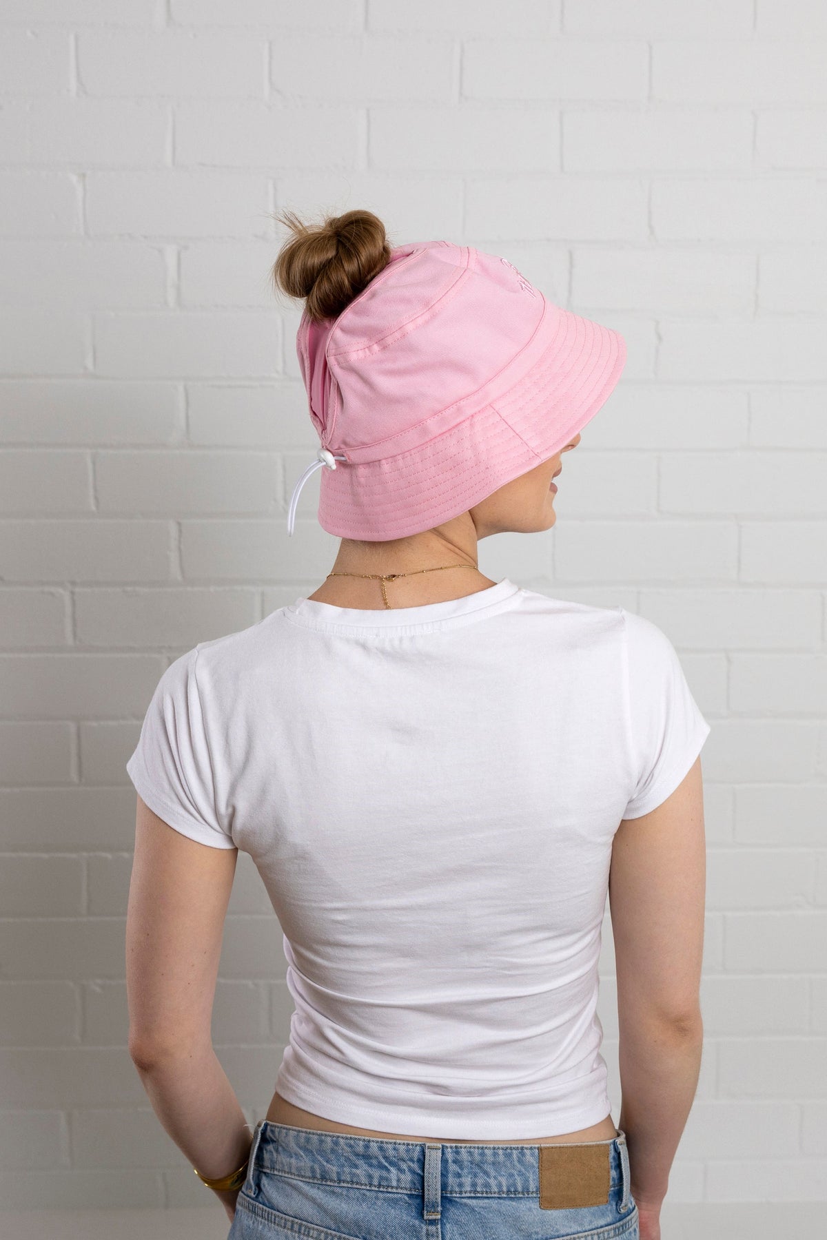 Hylani Ponytail Bucket Hat