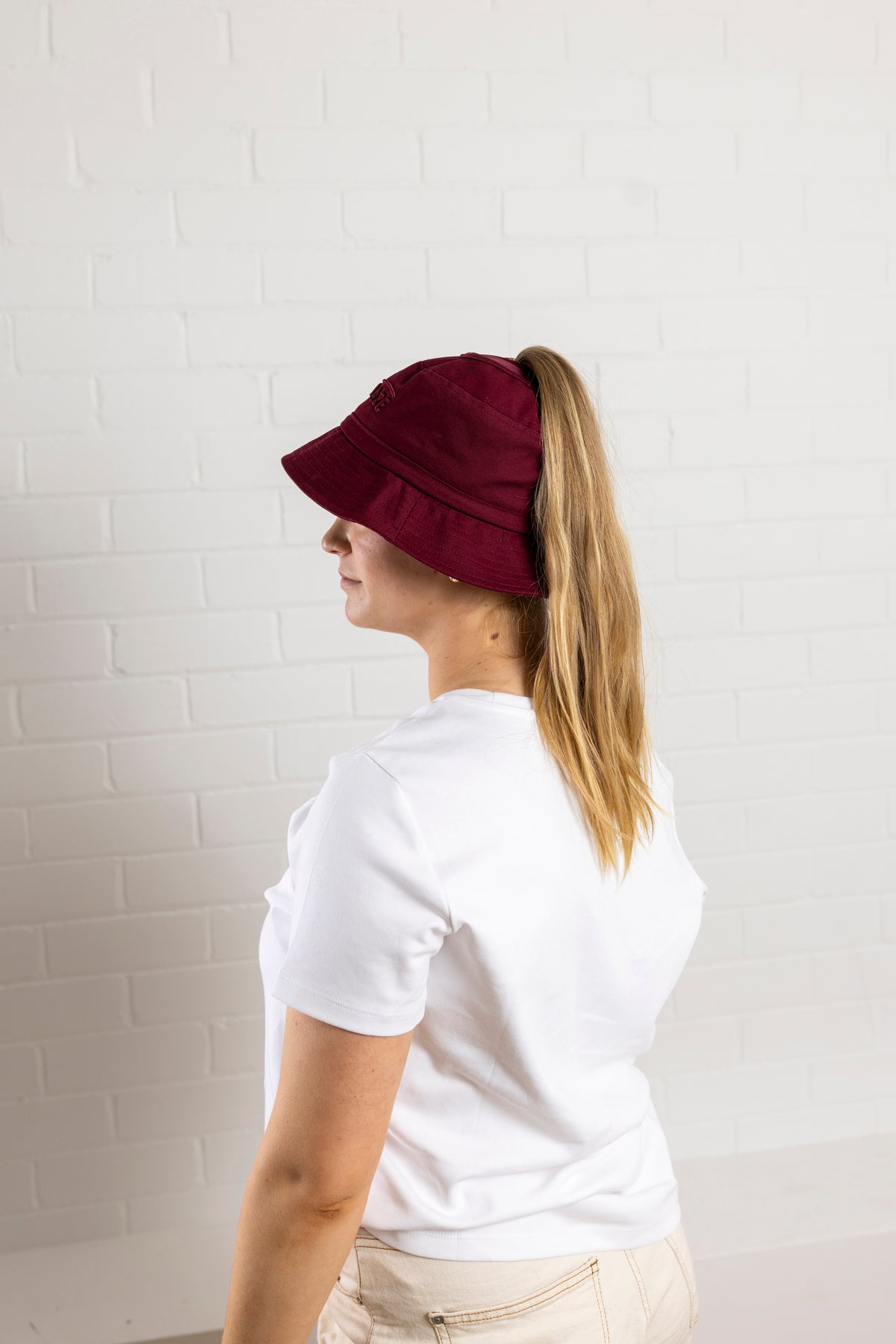 Hylani Ponytail Bucket Hat