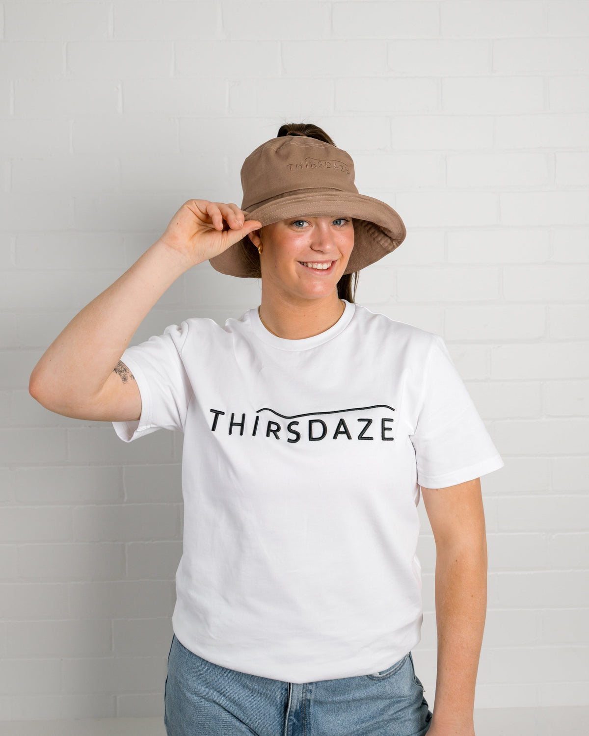 Hylani Wide Brim Ponytail Hat (PRE-SALE)
