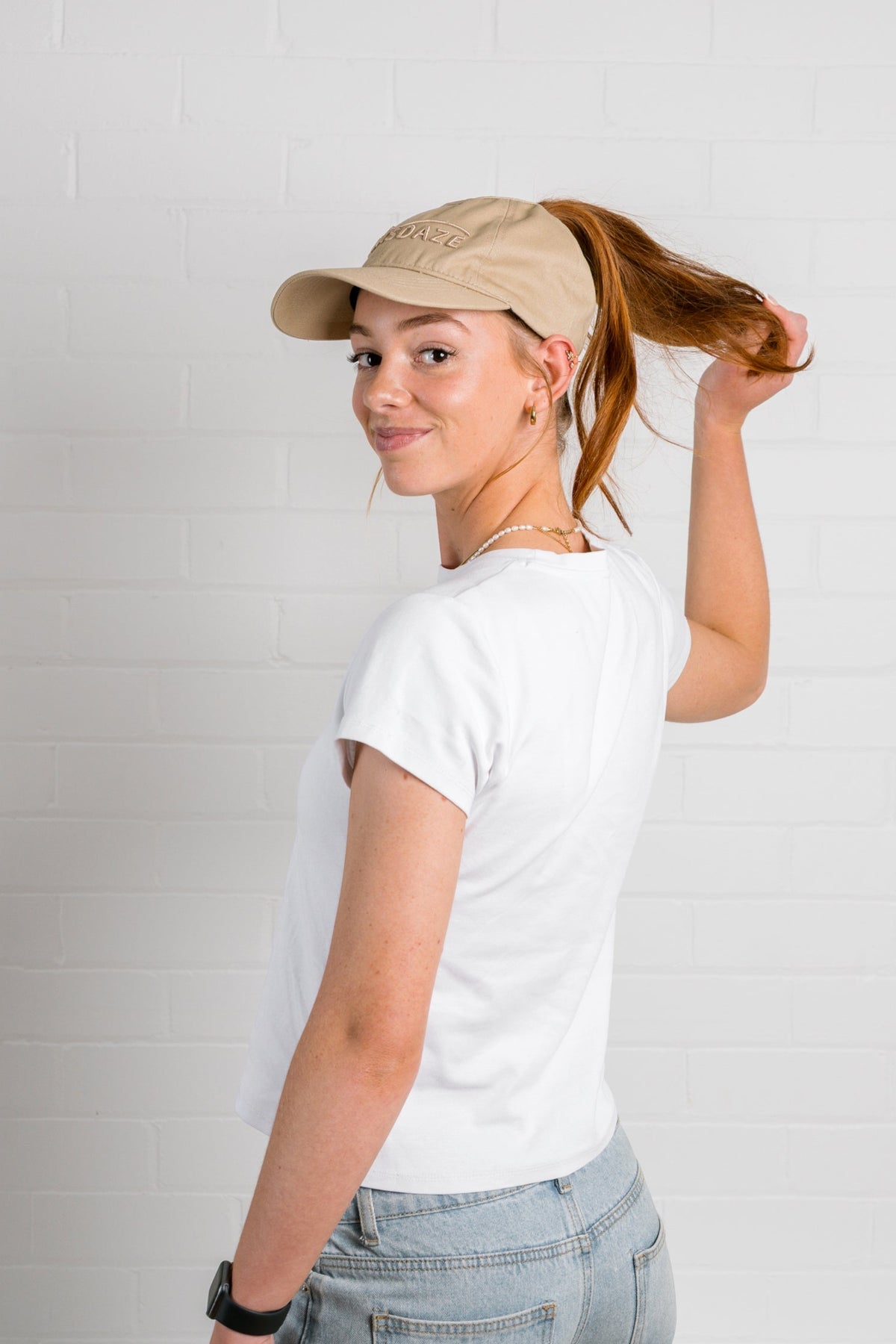 SOFT Front Hylani Ponytail Cap