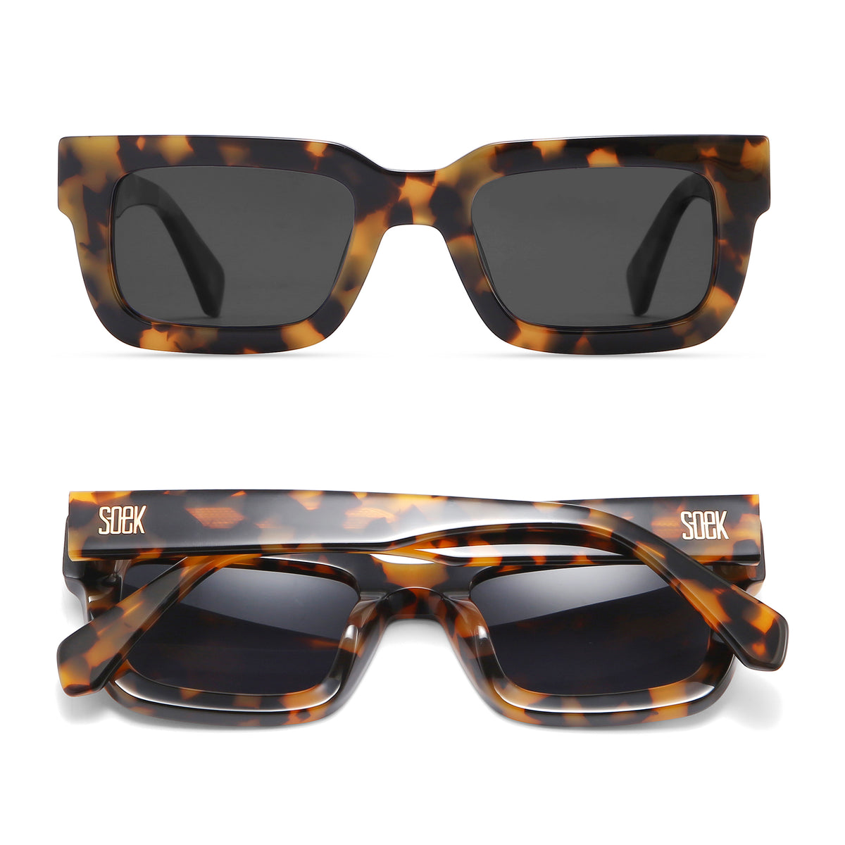 SOEK Sunglasses - Rove Honey Tort 100% Plant Based