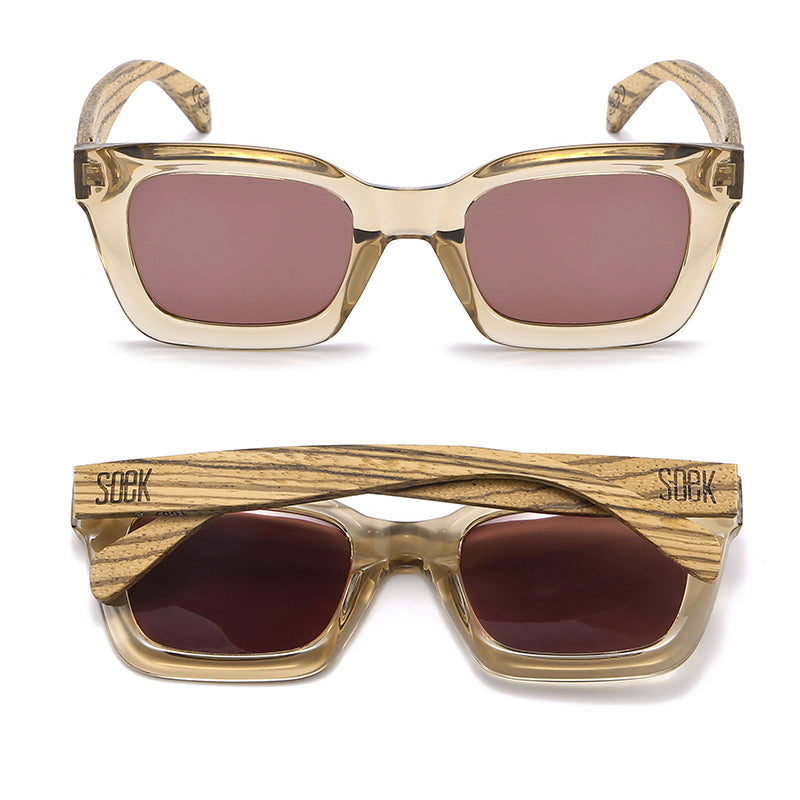SOEK Sunglasses - Zahra Champagne