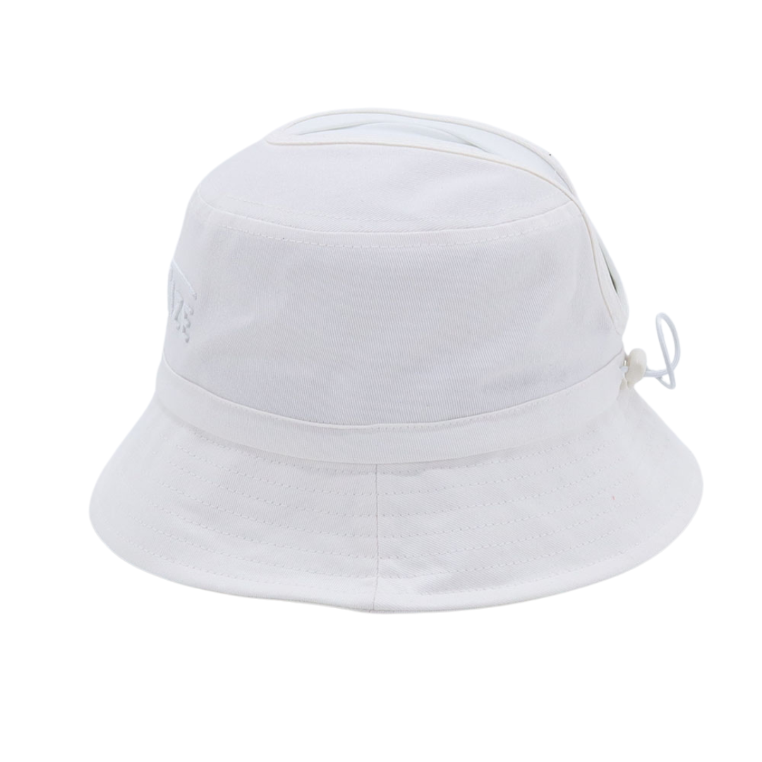 Hylani by Thirsdaze Ponytail bucket hat White