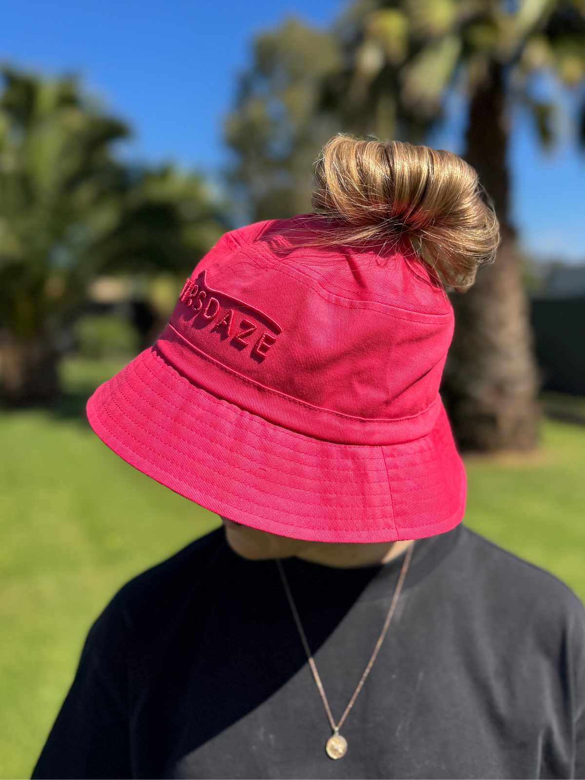 Hylani Ponytail Bucket Hat