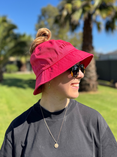 Hylani Ponytail Bucket Hat