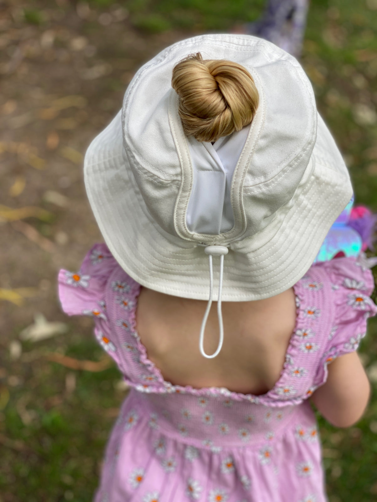 Hylani Ponytail Bucket Hat