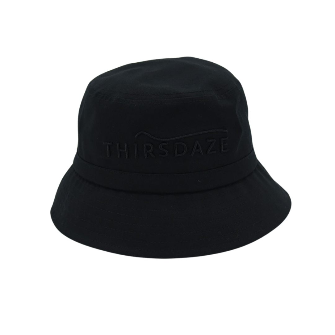 Thirsdaze unisex bucket hat Black