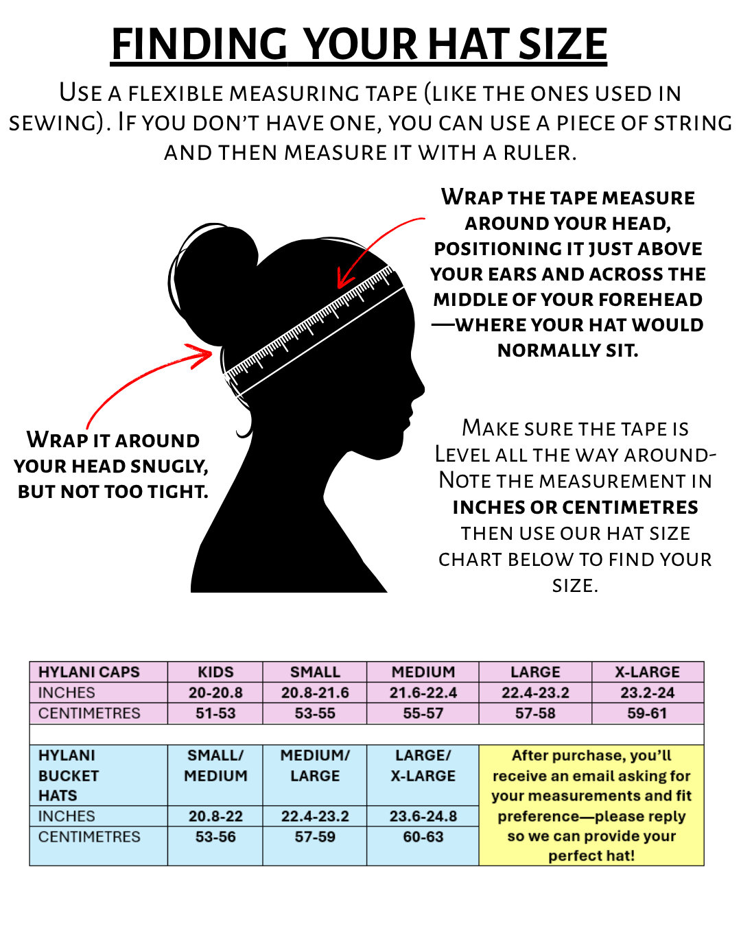 HYLANI Bucket Hat & HYLANI Cap Bundle ~ 15% OFF